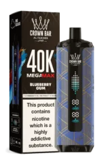 Al Fakher Mega Max 40000 Puffs Einweg Vape Blueberry Gum Disposable Device