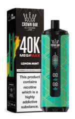 Al Fakher Mega Max 40000 Puffs Einweg Vape Lemon Mint Disposable Device