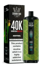 Al Fakher Mega Max 40000 Puffs Einweg Vape Menthol Disposable Device