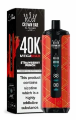 Al Fakher Mega Max 40000 Puffs Einweg Vape Strawberry Punch Disposable Device