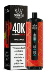Al Fakher Mega Max 40000 Puffs Einweg Vape Two Apple Disposable Device