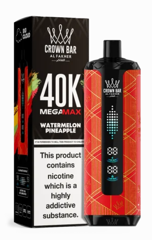 Al Fakher Mega Max 40000 Puffs Einweg Vape Watermelon Pineapple Disposable Device