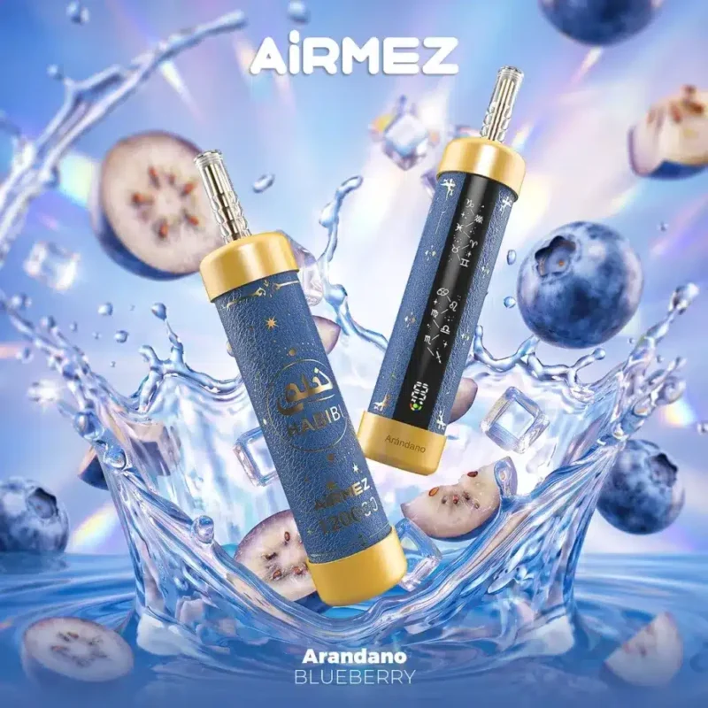 Airmez Habibi 120k 120000 Puffs Einweg Vape Blueberry 2 Disposable Device