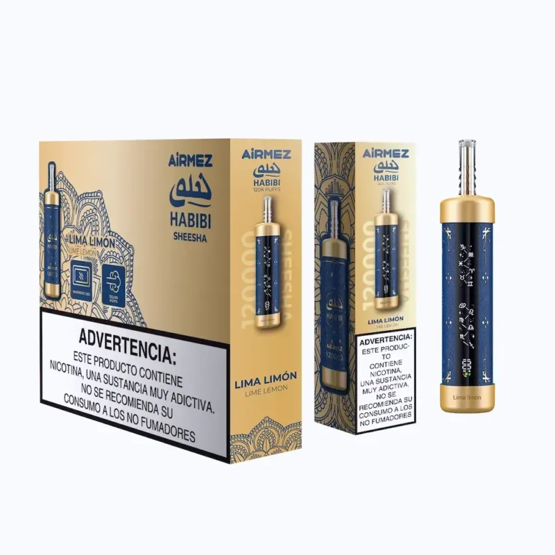 Airmez Habibi 120k 120000 Puffs Einweg Vape Lemon Lime Disposable Device