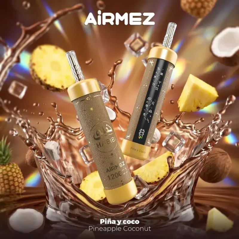 Airmez Habibi 120k 120000 Puffs Einweg Vape Pineapple Coconut Disposable Device