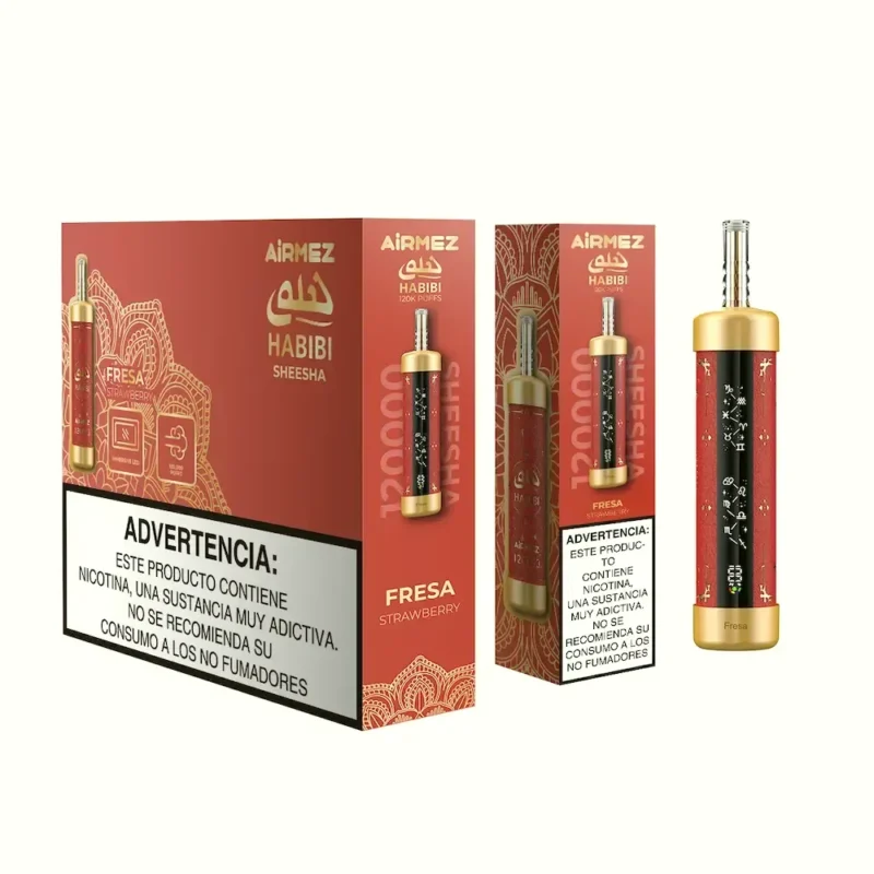 Airmez Habibi 120k 120000 Puffs Einweg Vape Strawberry 2 Disposable Device