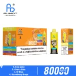 Fumot Eco 80k 80000k Puffs Einweg Vape Cola Lime Cherry Dr Blue Strawberry Grape Disposable Device