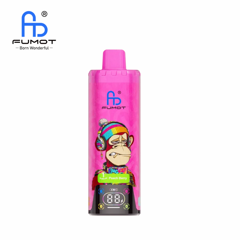 Fumot Eco 80k 80000k Puffs Einweg Vape Peach Berry Lemon Passionfruit Grapefruit Orange Blueberry Cherry Cranberry 1 Dis