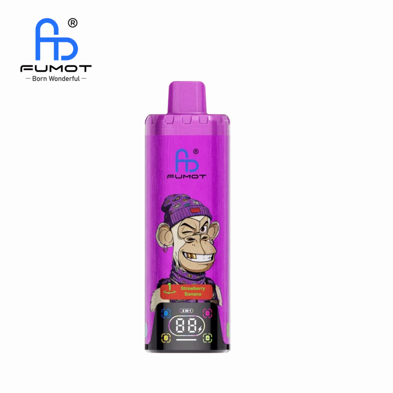 Fumot Eco 80k 80000k Puffs Einweg Vape Strawberry Banana Kiwi Watermelon Ice 1 Disposable Device