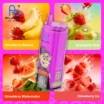 Fumot Eco 80k 80000k Puffs Einweg Vape Strawberry Banana Kiwi Watermelon Ice 2 Disposable Device