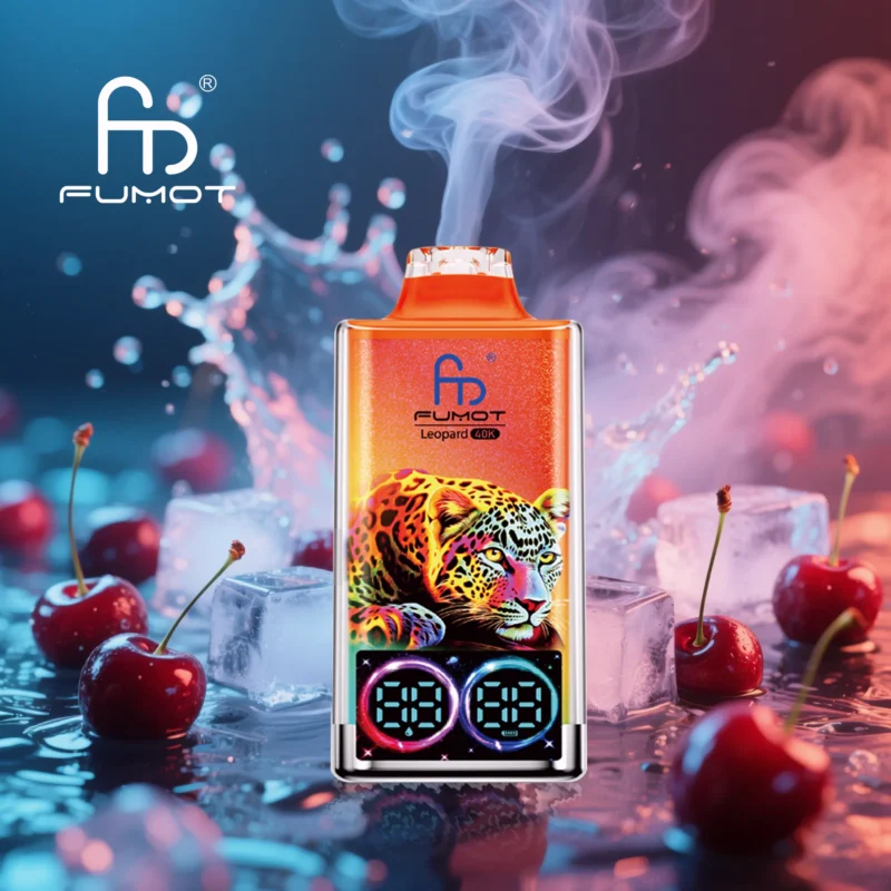Fumot Leopard 40,000 Puffs Cherry Ice Disposable Vape Device