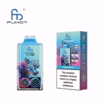 Fumot Leopard 40,000 Puffs Disposable Vape Peach Berry 4 Disposable Device