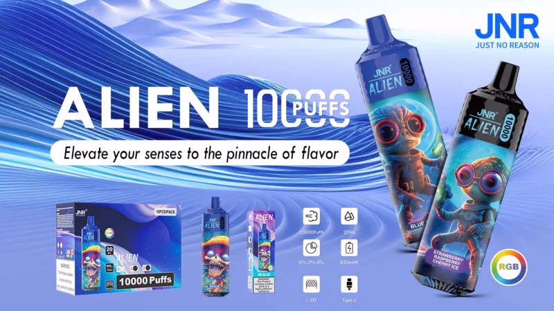 Jnr Alien 10000 Puffs Einweg Vape Disposable Device