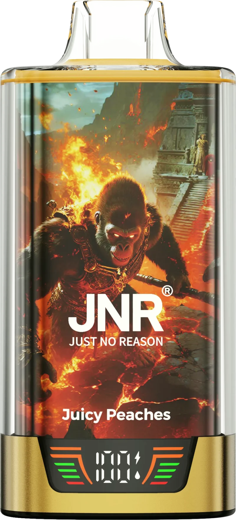 Jnr Rage Grilla 55000 Puffs Einweg Vape Juicy Peaches Disposable Device detail