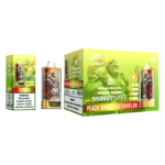 Jnr Rage Grilla 55000 Puffs Einweg Vape Peach Mango Watermelon 2 Disposable Device
