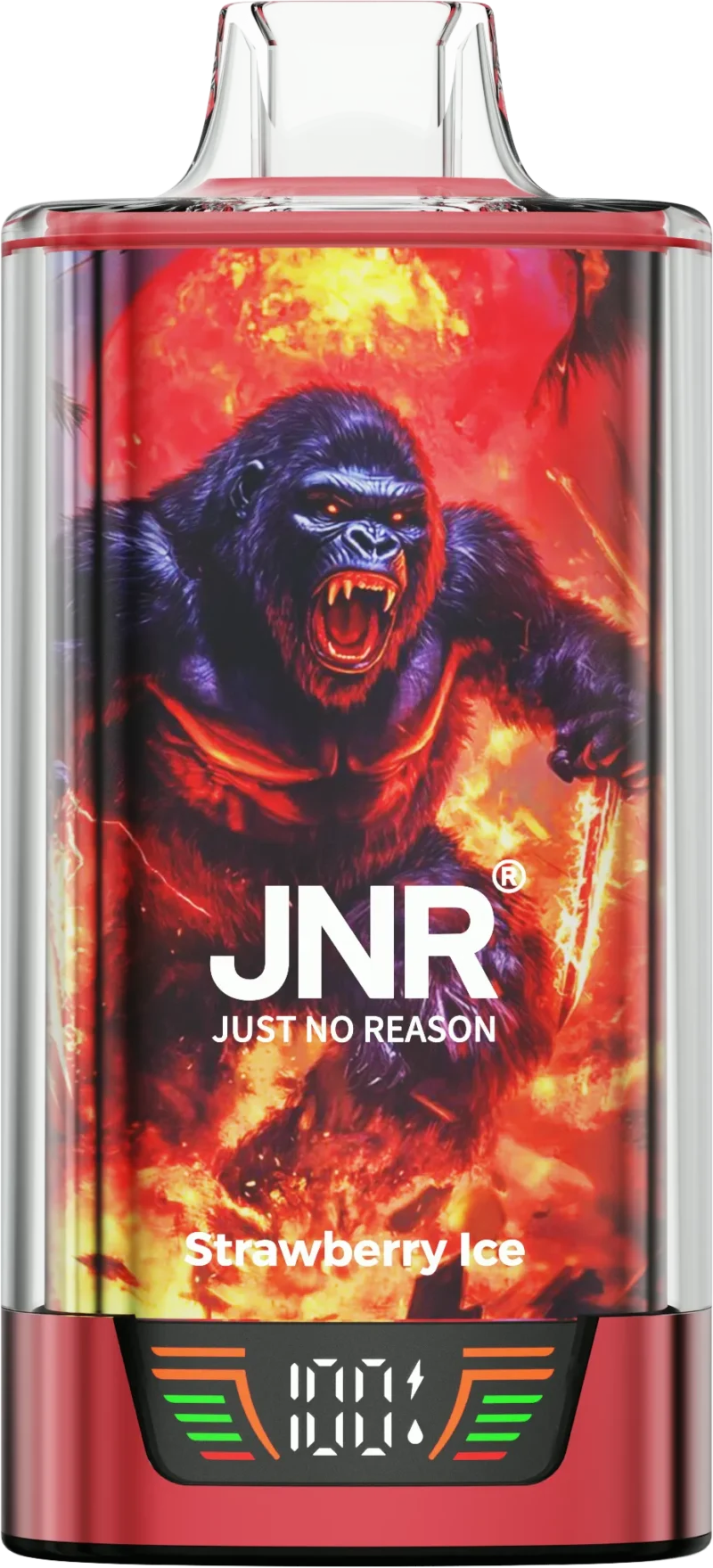 Jnr Rage Grilla 55000 Puffs Einweg Vape Strawberry Lce Disposable Device