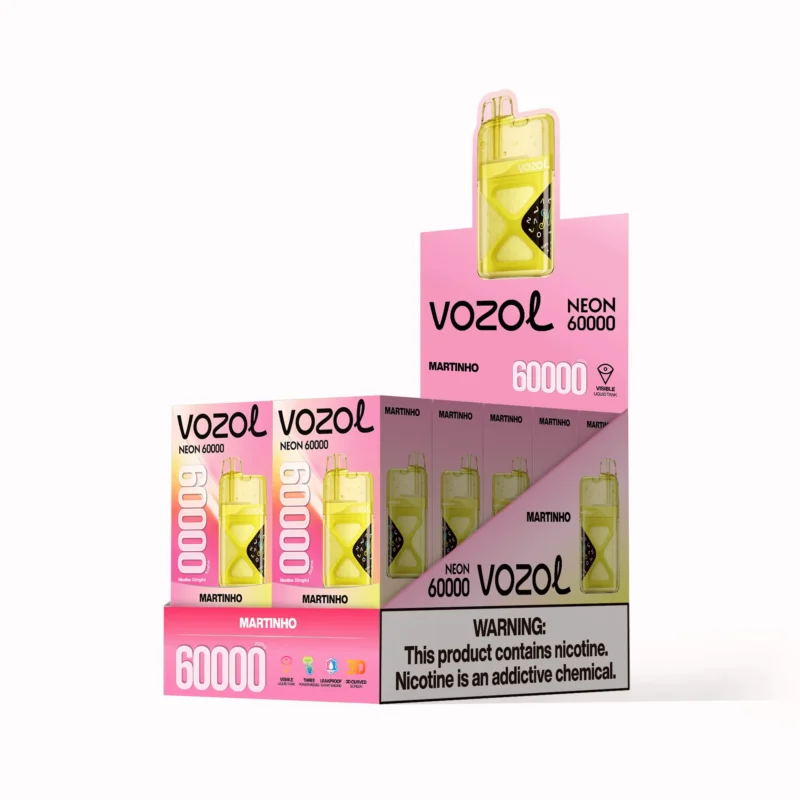 Vozol Neon 60,000 (60k) Puffs Disposable Vape Martinho Disposable Device