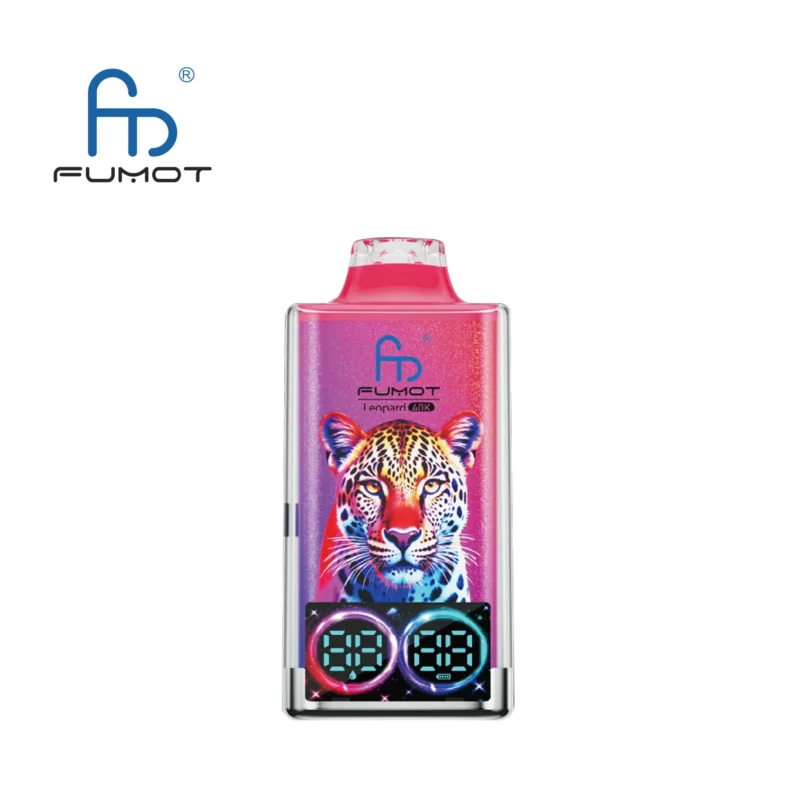 Fumot Leopard 40,000 Puffs Disposable Vape Blueberry Cherry Cranberry Disposable Device