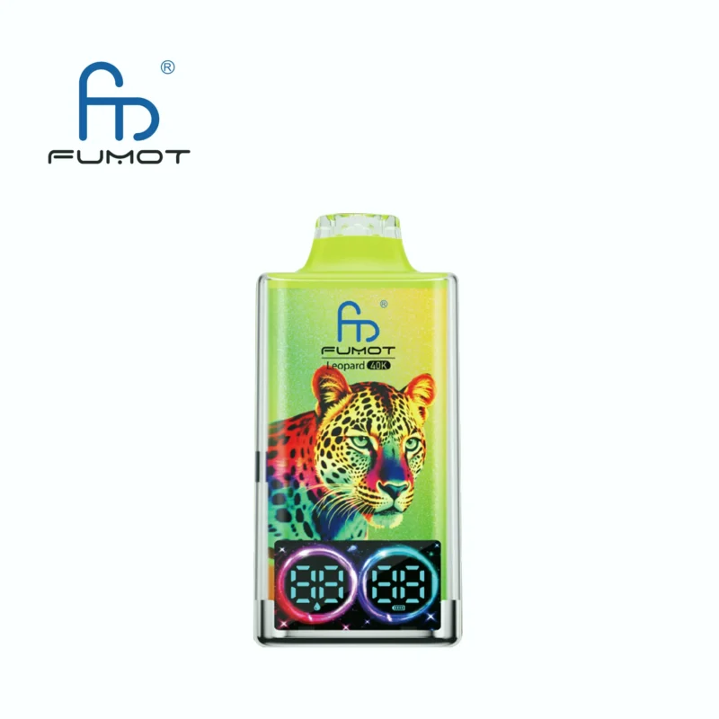 Fumot Leopard 40,000 Puffs Disposable Vape - Kiwi, Passion Fruit, Guava - Disposable Device