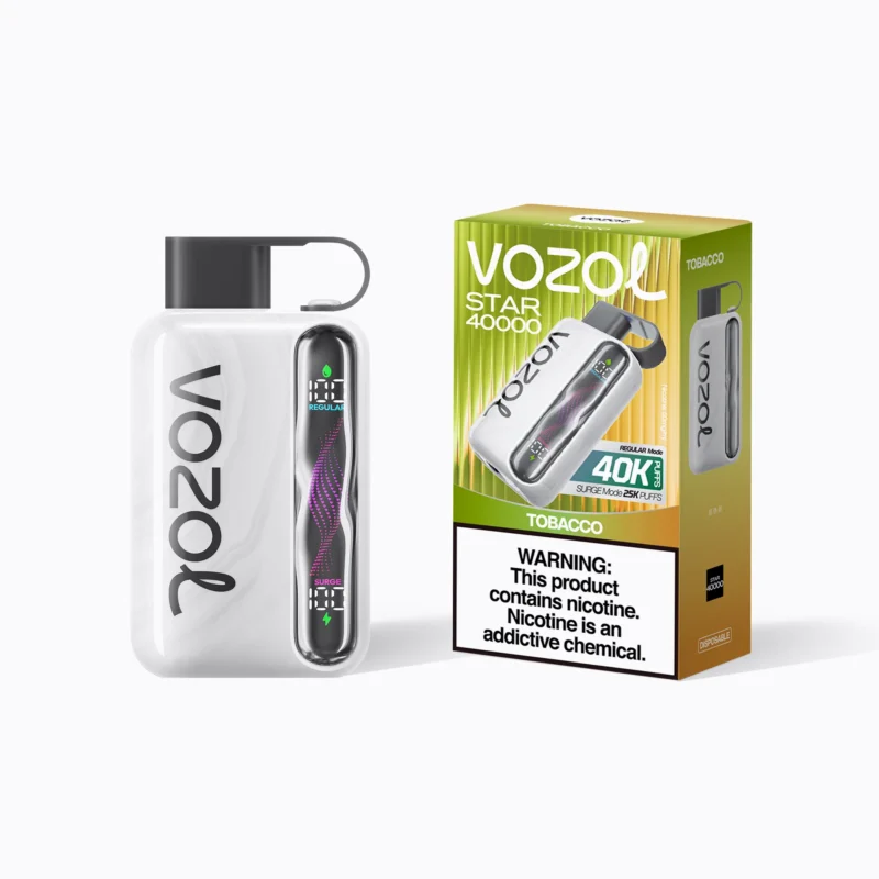 Vozol Star 40000 Puffs Einweg Vape Tobacco Disposable Device